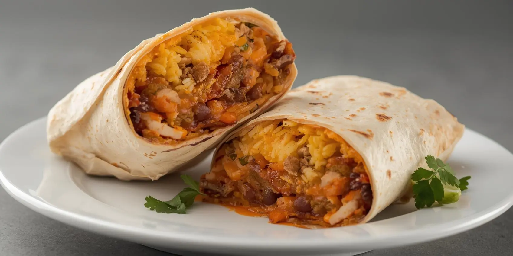 Loaded Burrito at Zesty Bites - Best burritos in Sherwood Park, AB